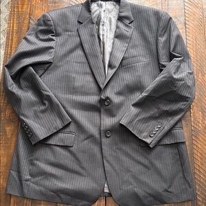 Joseph & Feiss Charcoal Pinstripe Suit Jacket
